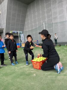 小学生テニスレッスン　