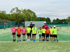 トーナメント表彰式 試合　ジュニア大会