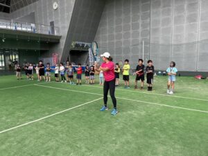 小学生テニス教室　テニピン教室